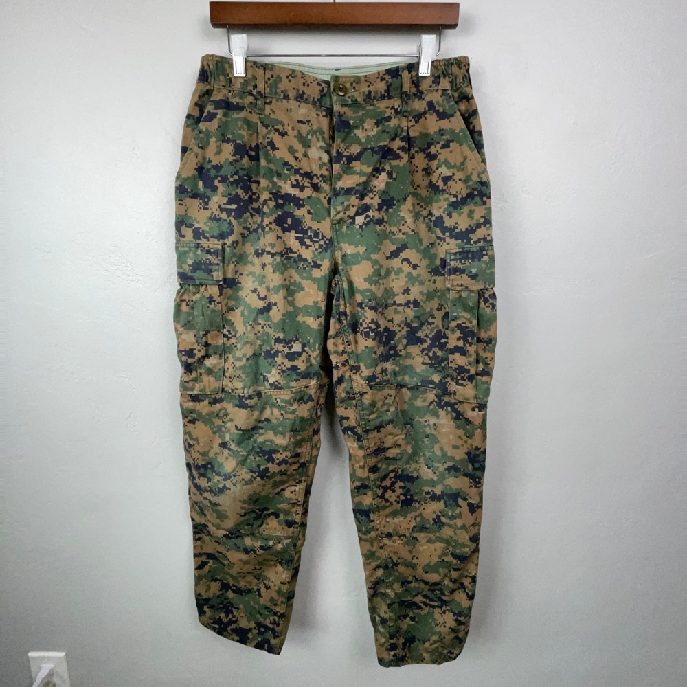 USMC Woodland Trouser Medium Short Marpat Perimeter Guard Digital Camo MCCUU
